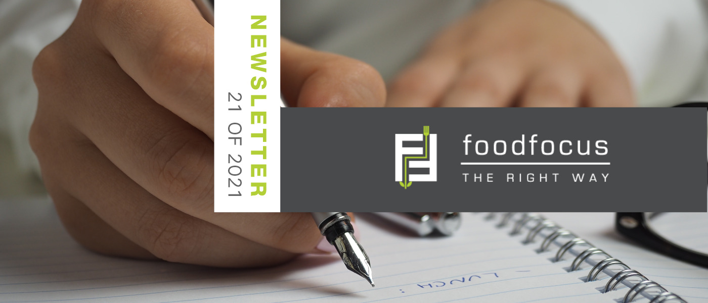 Food Focus Newsletter 21 of 2021